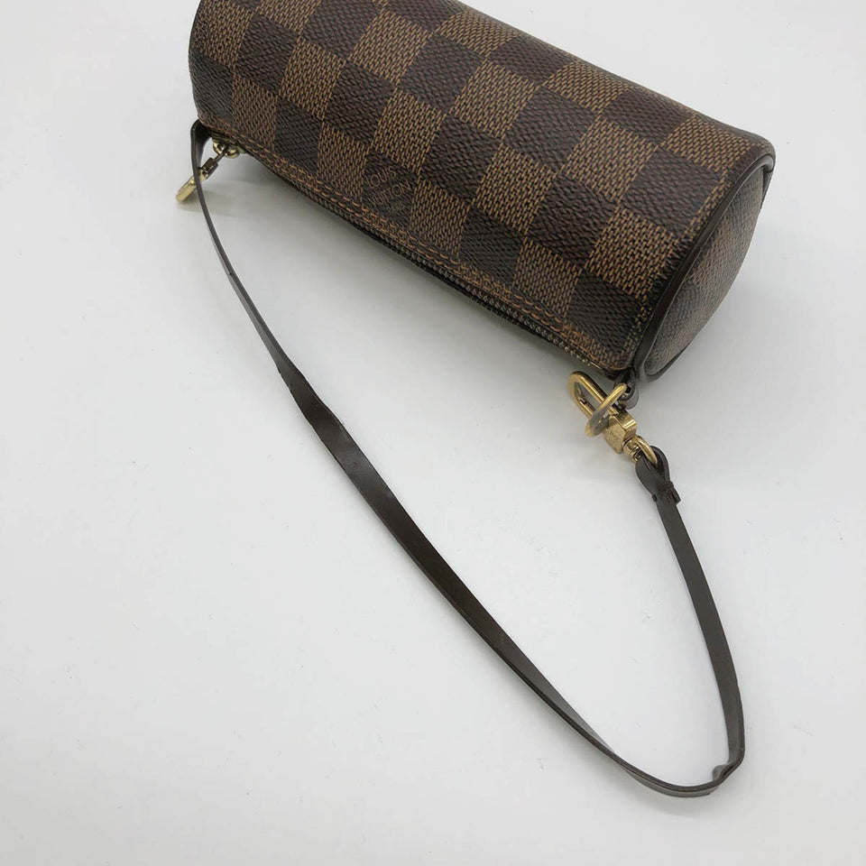 Louis Vuitton Papillon  Canvas Clutch Bag
