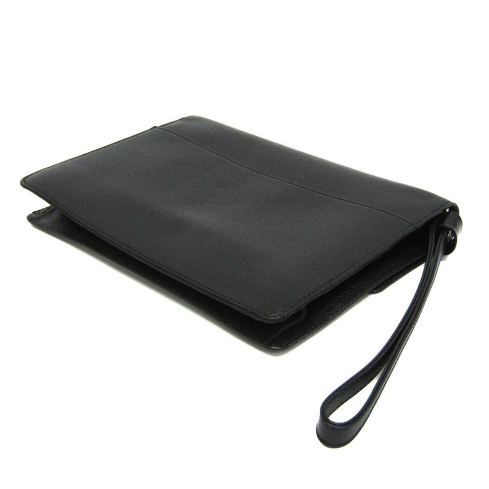 Louis Vuitton Selenga  Leather Clutch Bag