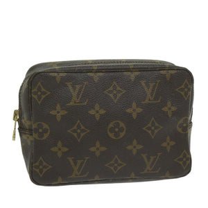 Louis Vuitton Poche Toilette  Canvas Clutch Bag