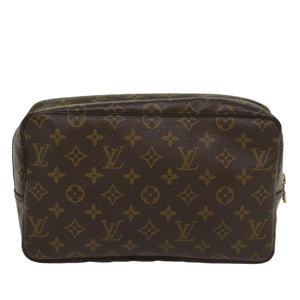 Louis Vuitton Trousse De Toilette  Canvas Clutch Bag