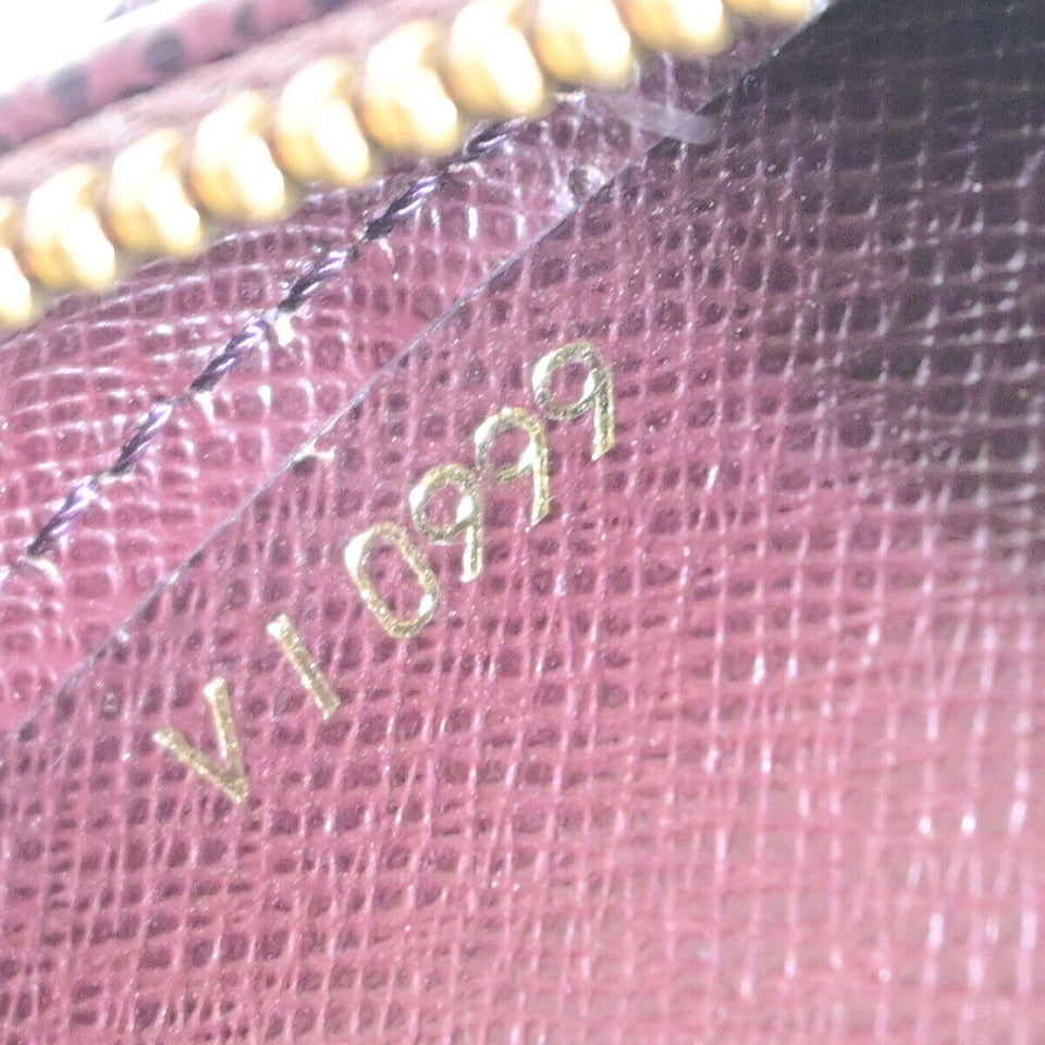 Louis Vuitton Baikal  Leather Clutch Bag