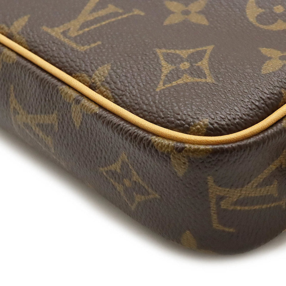 Louis Vuitton Pochette Marly  Canvas Clutch Bag