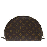 Louis Vuitton Demi Ronde  Canvas Clutch Bag