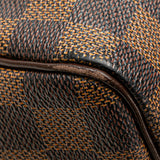 Louis Vuitton Damier Speedy 30 Handbag Mini Boston Bag N41531 Eve Brown PVC Leather  Louis Vuitton