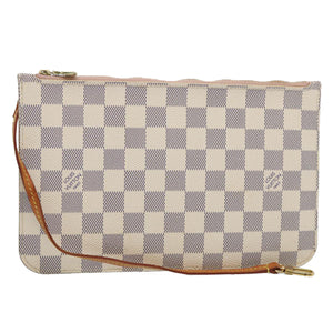 Louis Vuitton Neverfull  Canvas Clutch Bag
