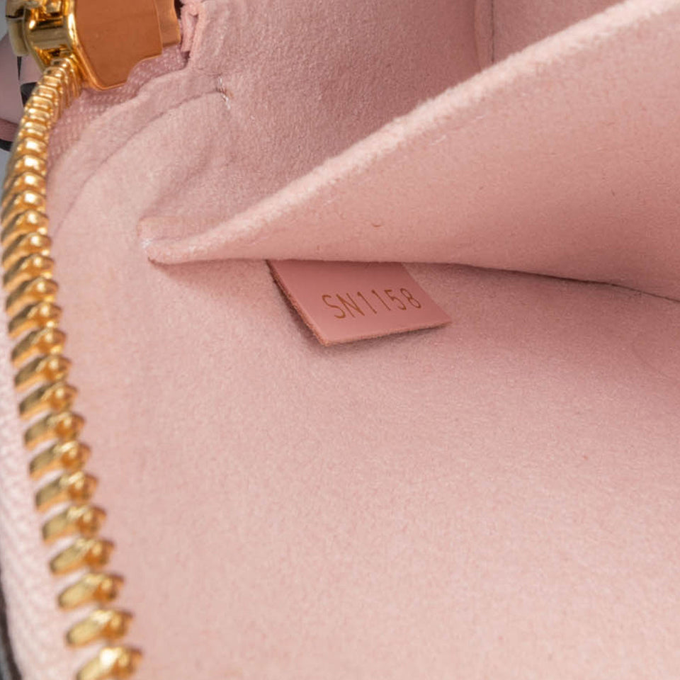 Pink Louis Vuitton Epi Mini Alma Crossbody Bag