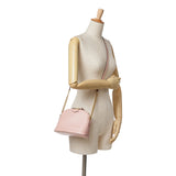 Pink Louis Vuitton Epi Mini Alma Crossbody Bag