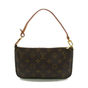 Louis Vuitton Pochette Accessoire  Canvas Clutch Bag