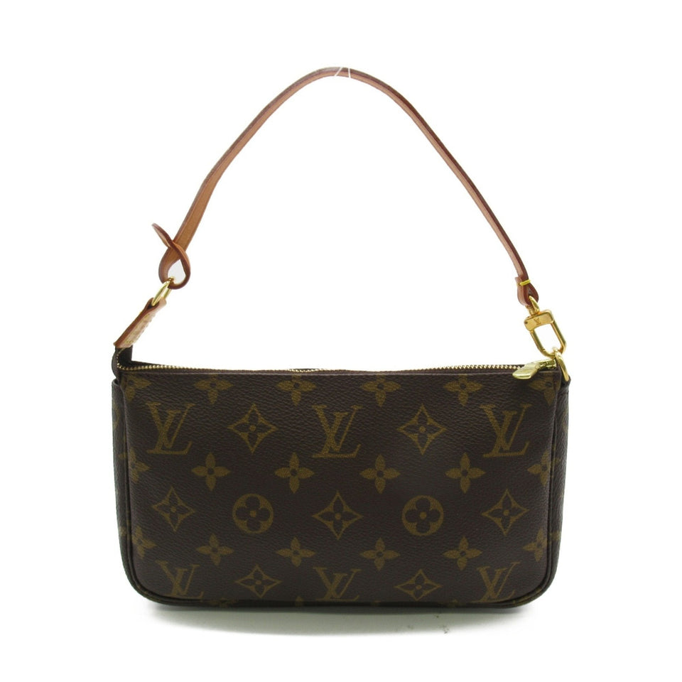 Louis Vuitton Pochette Accessoire  Canvas Clutch Bag