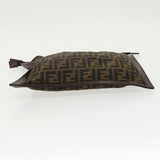 Fendi Zucca  Canvas Clutch Bag (Pre-Owned)