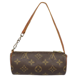 Louis Vuitton Mini Baby Papillon  Canvas Clutch Bag