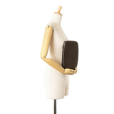 Brown Louis Vuitton Taiga Atoll Organizer