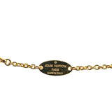 Gold Louis Vuitton Gold Plated Mother Of Pearl L To V Pearlfection Pendant Necklace