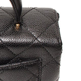 Chanel Kelly Bag Black Caviar Gold