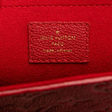 Red Louis Vuitton Monogram Empreinte Saint Sulpice BB Crossbody Bag