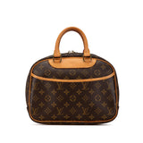 Brown Louis Vuitton Monogram Trouville Handbag
