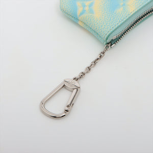 Louis Vuitton Empreinte Monogram Summer Stardust Key Pouch Water Green