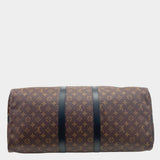LOUIS VUITTON Monogram Macassar Keepall Bandoulière 55