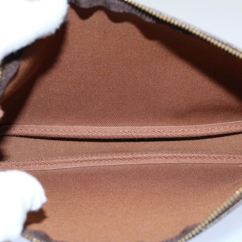 Louis Vuitton Pochette Accessoires  Canvas Clutch Bag