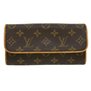 Louis Vuitton Pochette Twin  Canvas Clutch Bag