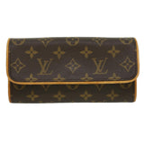 Louis Vuitton Pochette Twin  Canvas Clutch Bag