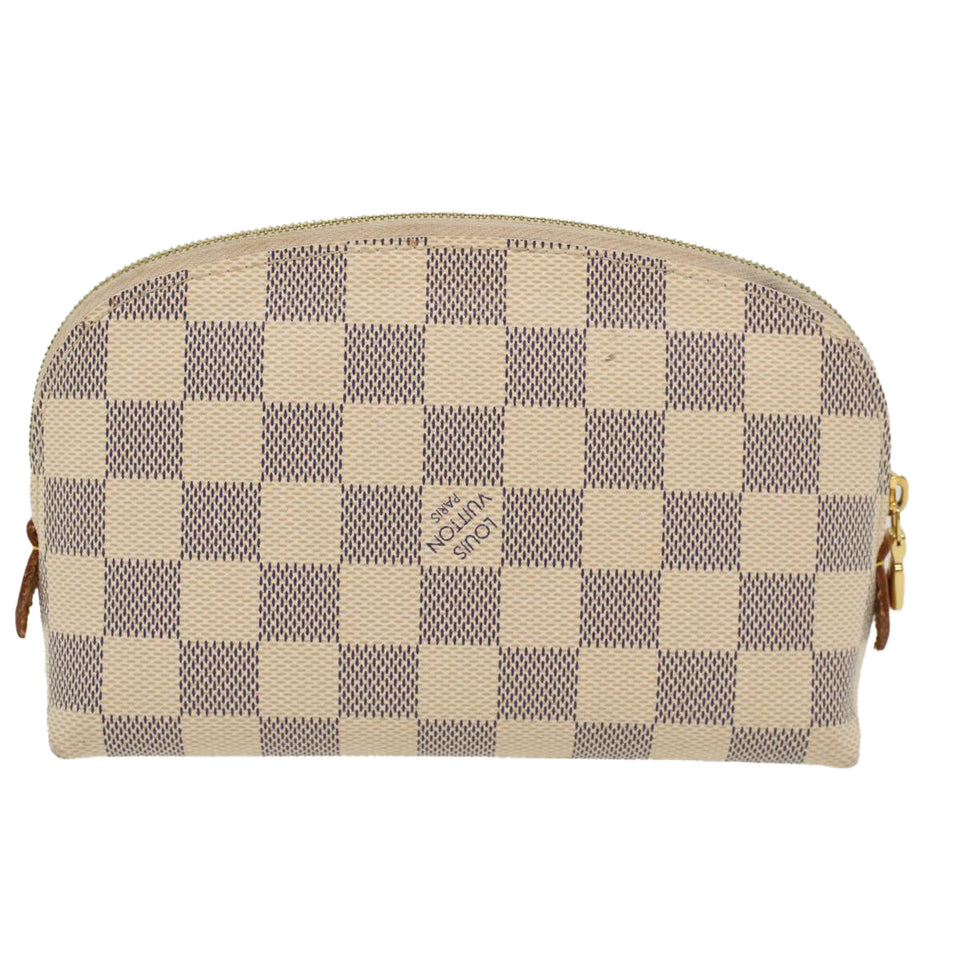 Louis Vuitton Cosmetic Pouch  Canvas Clutch Bag