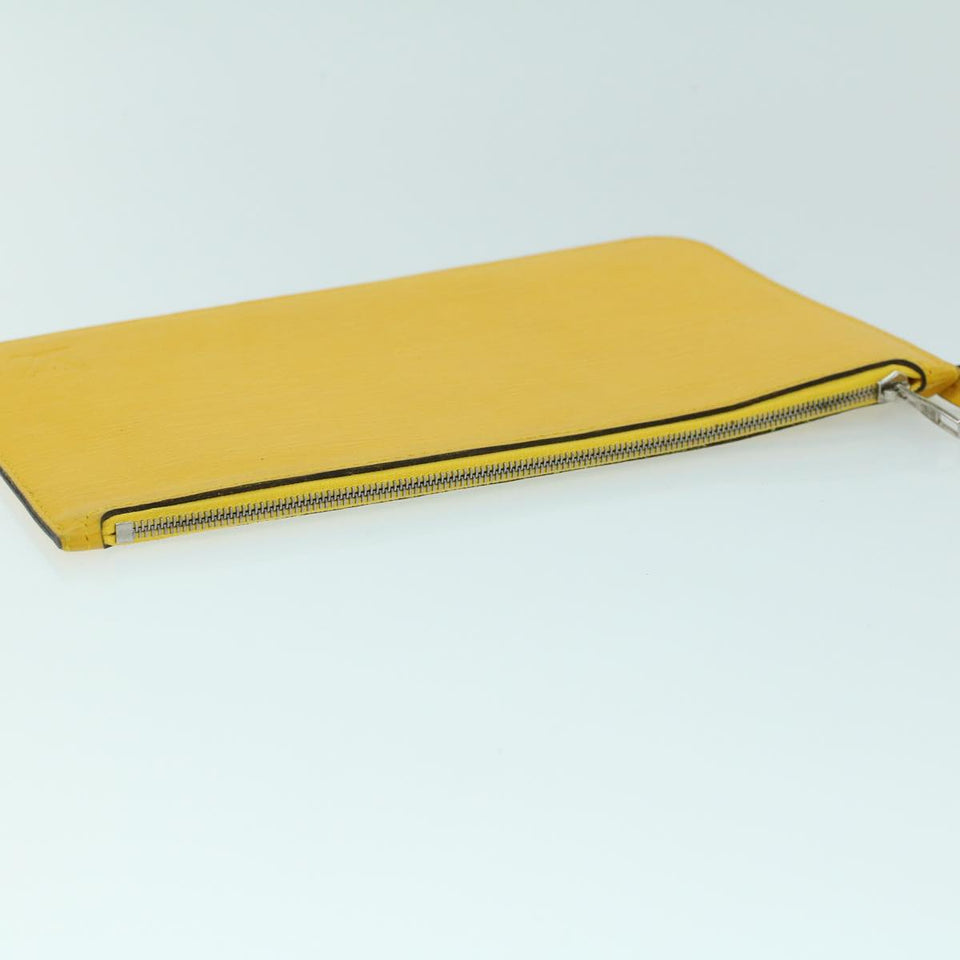 Louis Vuitton Pochette Neverfull  Leather Clutch Bag