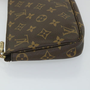 Louis Vuitton Pochette Accessoires  Canvas Clutch Bag