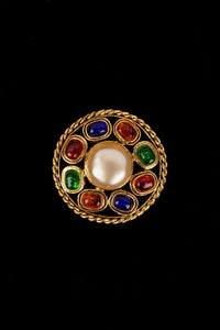 Broche multicolore Chanel