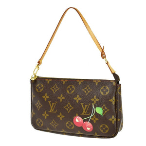Louis Vuitton Pochette Accessoires  Canvas Clutch Bag