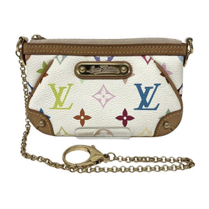 Louis Vuitton Milla  Canvas Clutch Bag