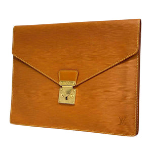 Louis Vuitton  Leather Clutch Bag