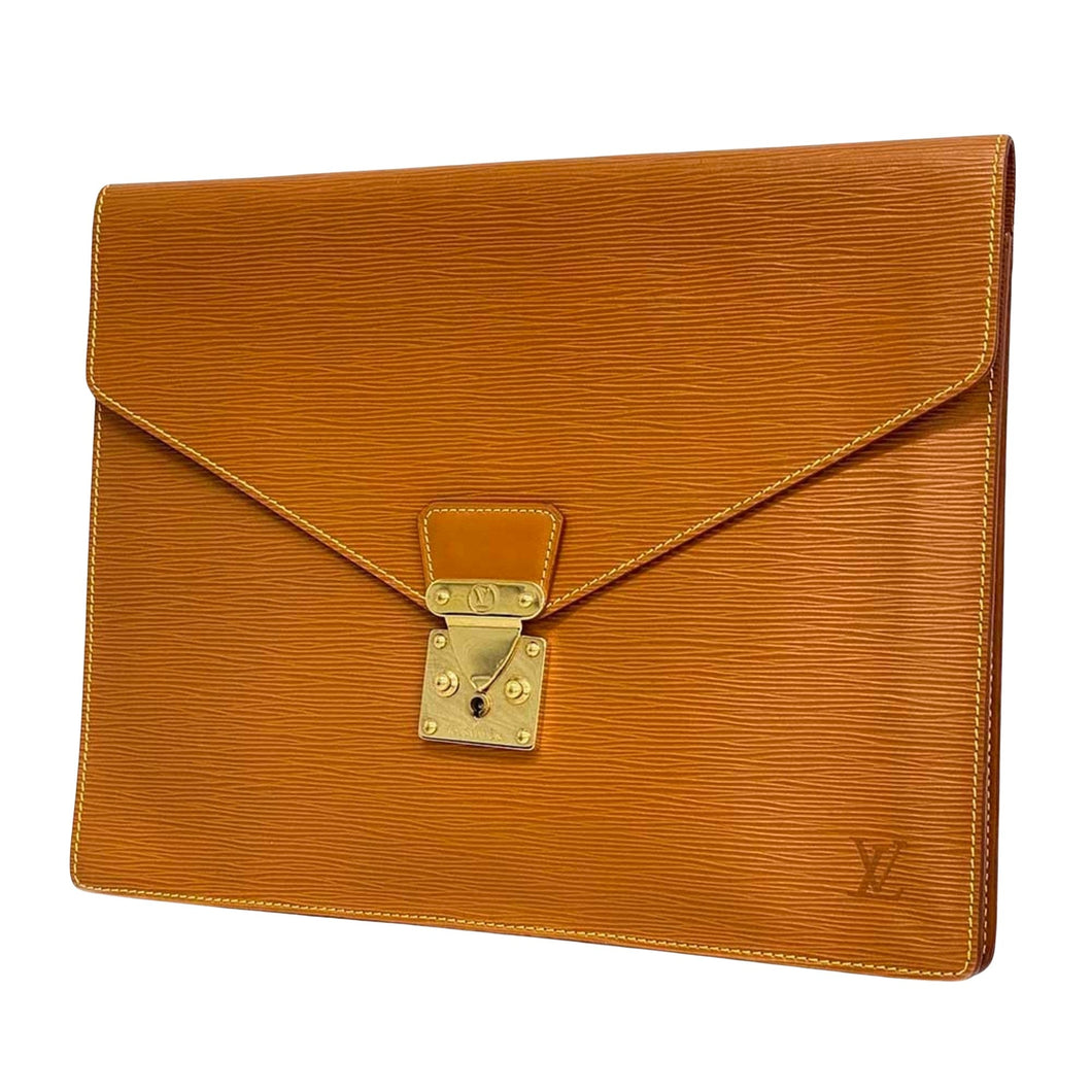 Louis Vuitton  Leather Clutch Bag