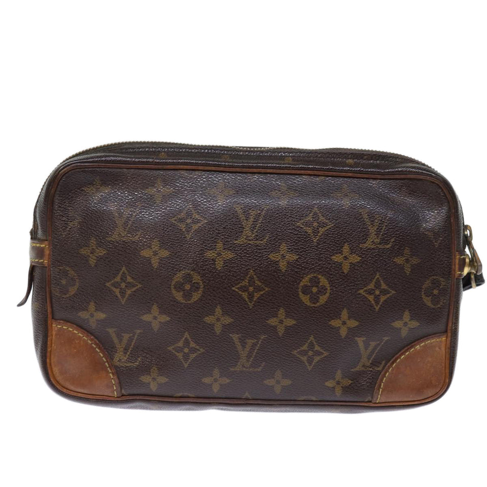Louis Vuitton Monogram Marly Dragonne Gm Clutch Bag