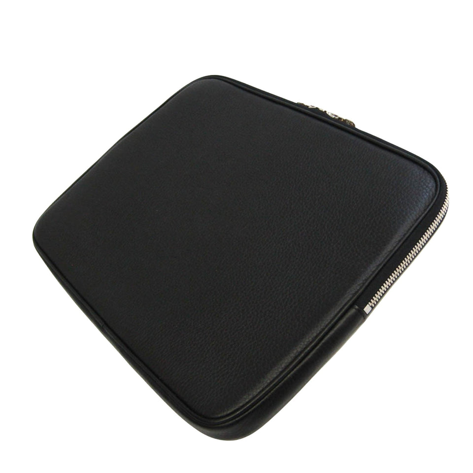 Louis Vuitton Computer Sleeve  Leather Clutch Bag