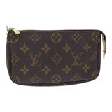 Louis Vuitton Pochette Accessoire  Canvas Clutch Bag