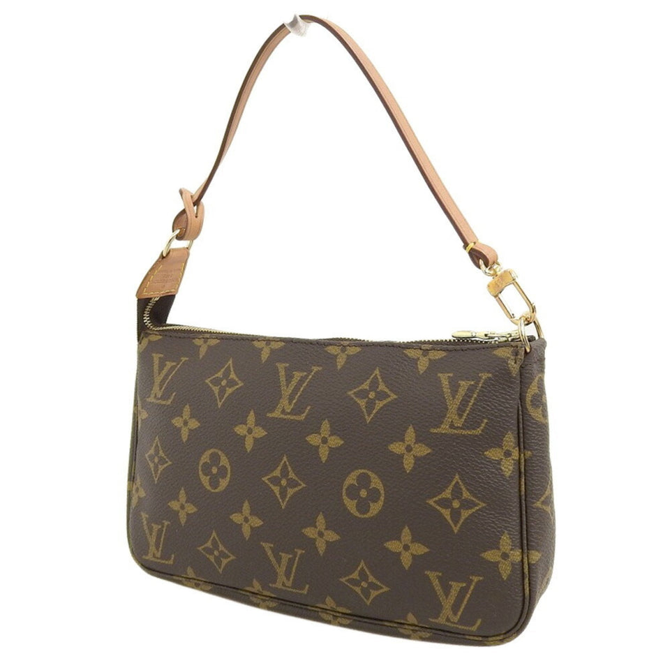 Louis Vuitton Pochette Accessoires  Canvas Clutch Bag