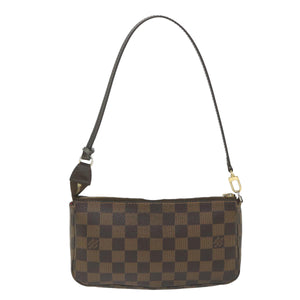 Louis Vuitton Pochette Accessoire  Canvas Clutch Bag