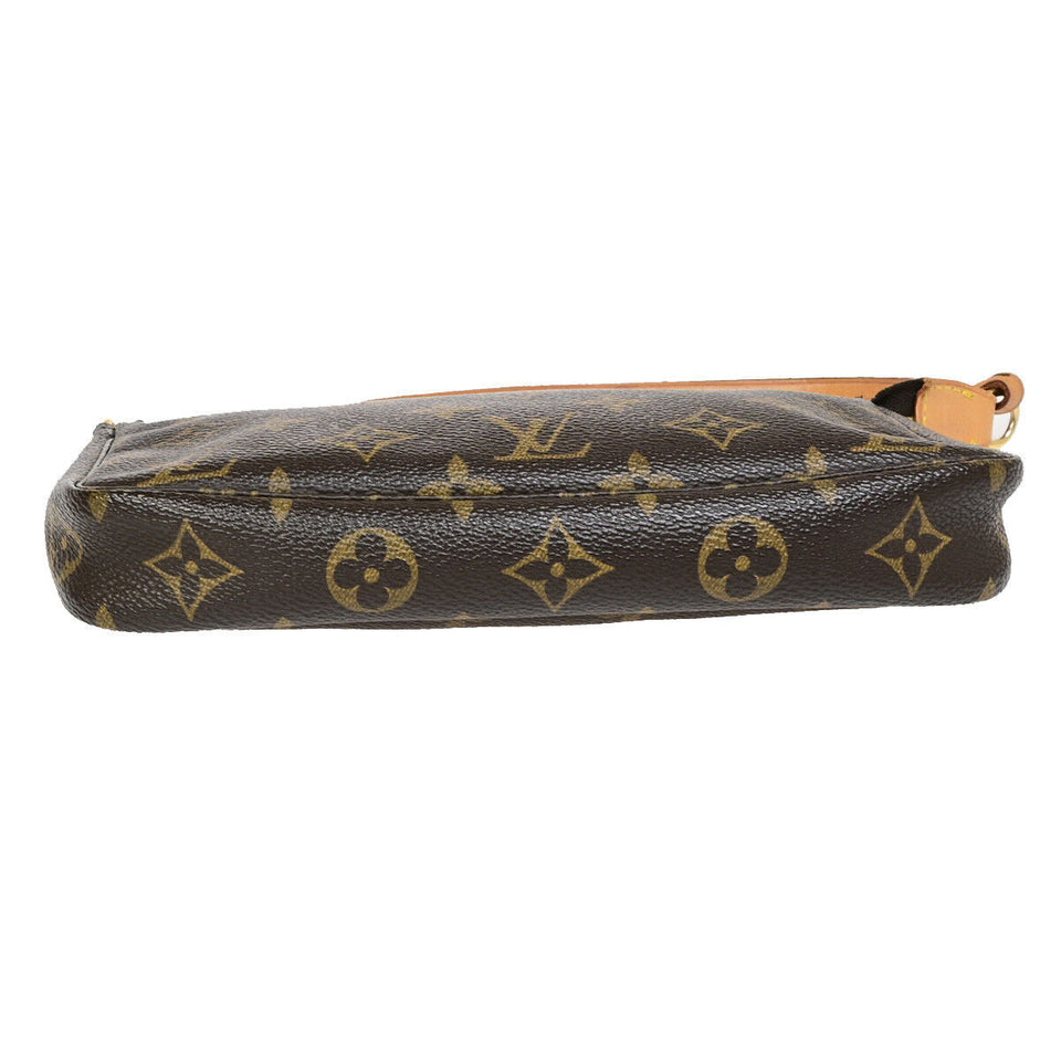 Louis Vuitton Pochette Accessoires  Canvas Clutch Bag
