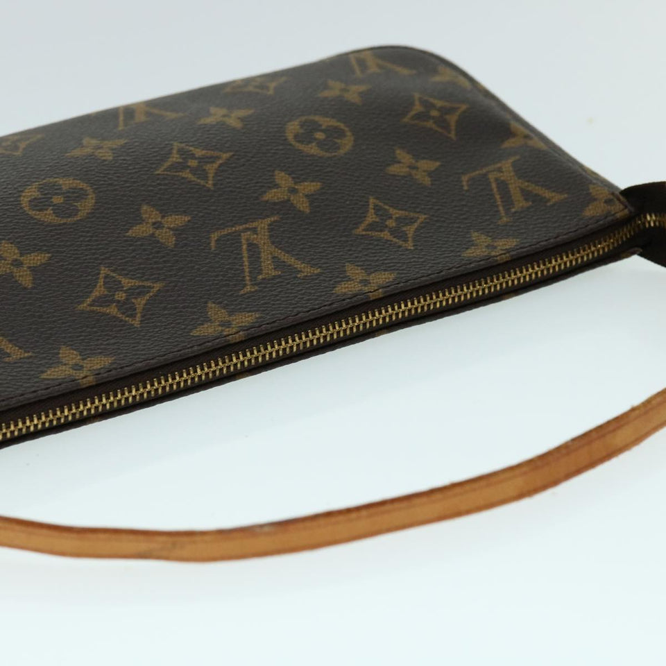 Louis Vuitton Pochette Accessoire  Canvas Clutch Bag