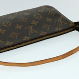 Louis Vuitton Pochette Accessoire  Canvas Clutch Bag