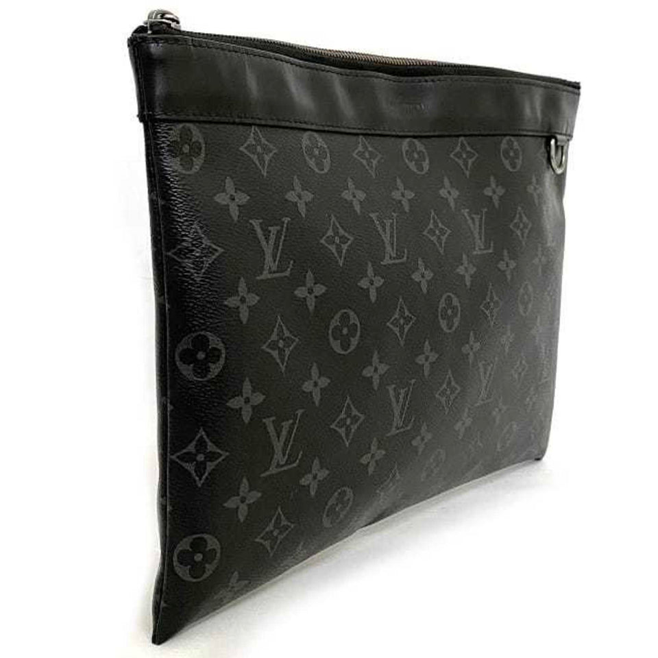 Louis Vuitton Discovery  Leather Clutch Bag