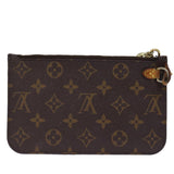 Louis Vuitton Pochette Neverfull  Canvas Clutch Bag