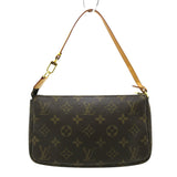 Louis Vuitton Pochette Accessoire  Canvas Clutch Bag