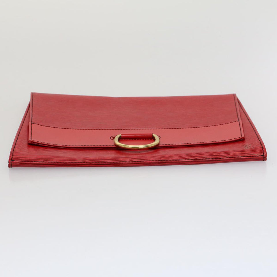 Louis Vuitton Jena  Leather Clutch Bag