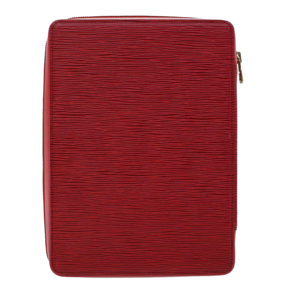 Louis Vuitton Pochette Leather Clutch Bag