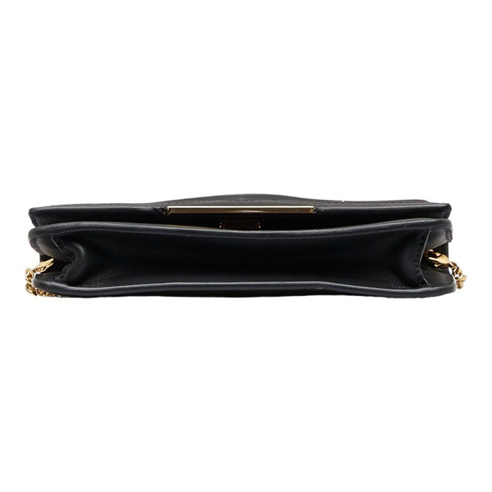 Fendi Peekaboo  Leather Clutch Bag Handbag Tote Bag (Pre-Owned)