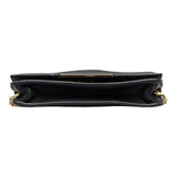 Fendi Peekaboo  Leather Clutch Bag Handbag Tote Bag (Pre-Owned)