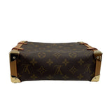 LOUIS VUITTON Pristine Monogram Side Trunk Canvas PM Crossbody Shoulder Bag