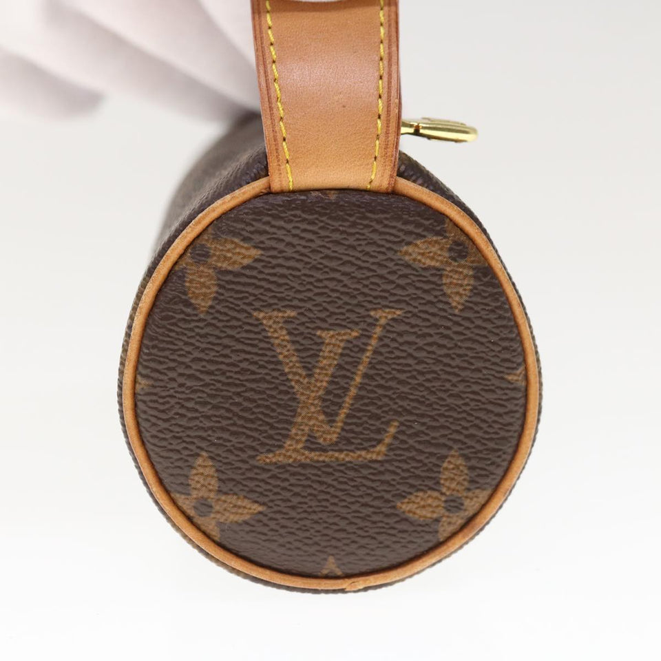 Louis Vuitton Trousse Rond  Canvas Clutch Bag